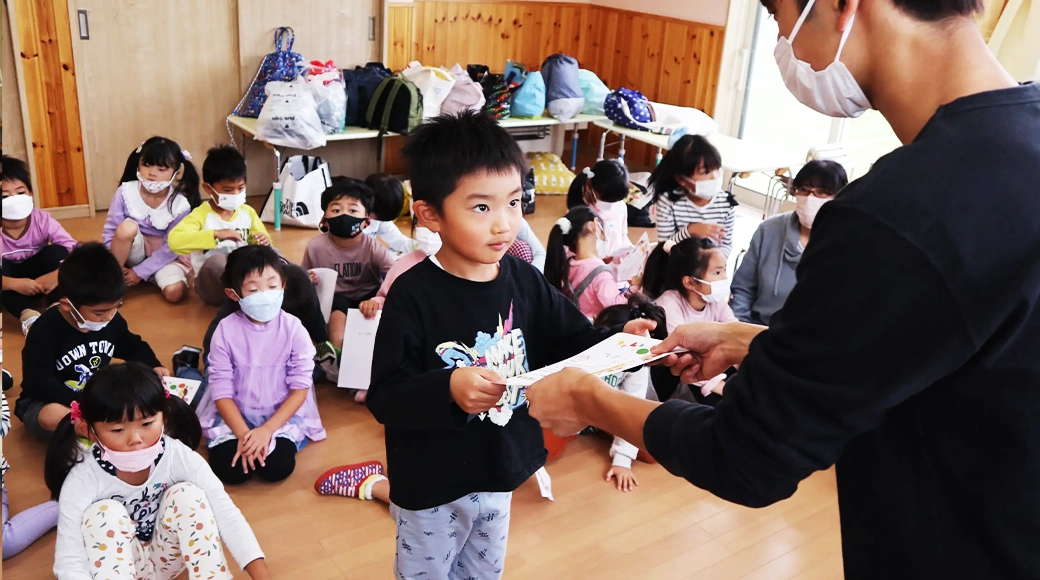 こども園えがおの子供たちの写真イメージ