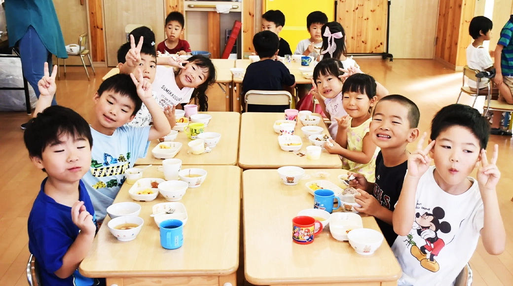 こども園えがおの子供たちの写真イメージ
