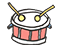 園でのすごしのイラストイメージ